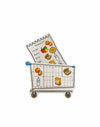 the shopping trolly from the Orchard Shopping List Game