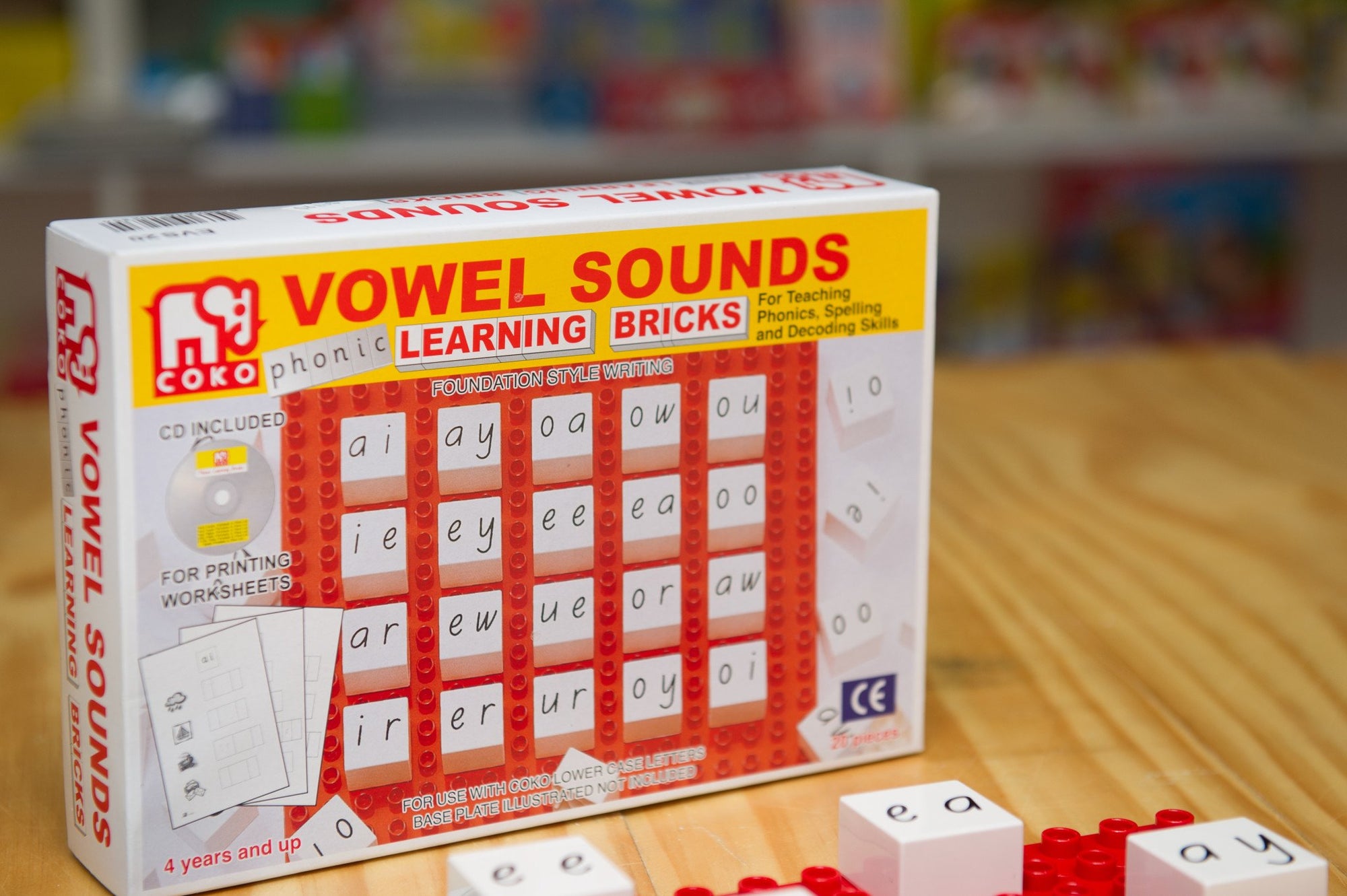 Coko Bricks Vowel Sounds