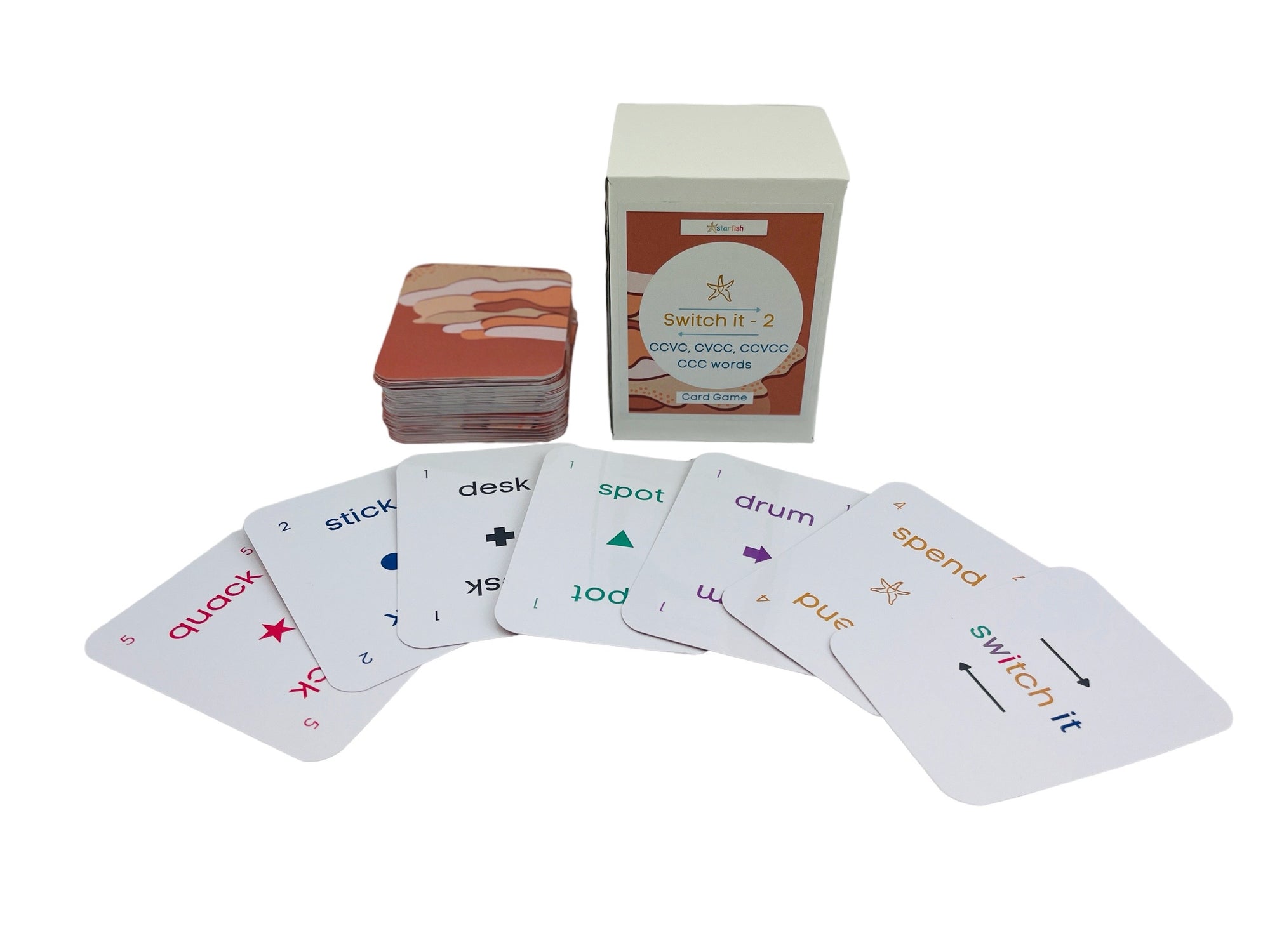 Switch It game 2 - Consonant Vowel Combination Words