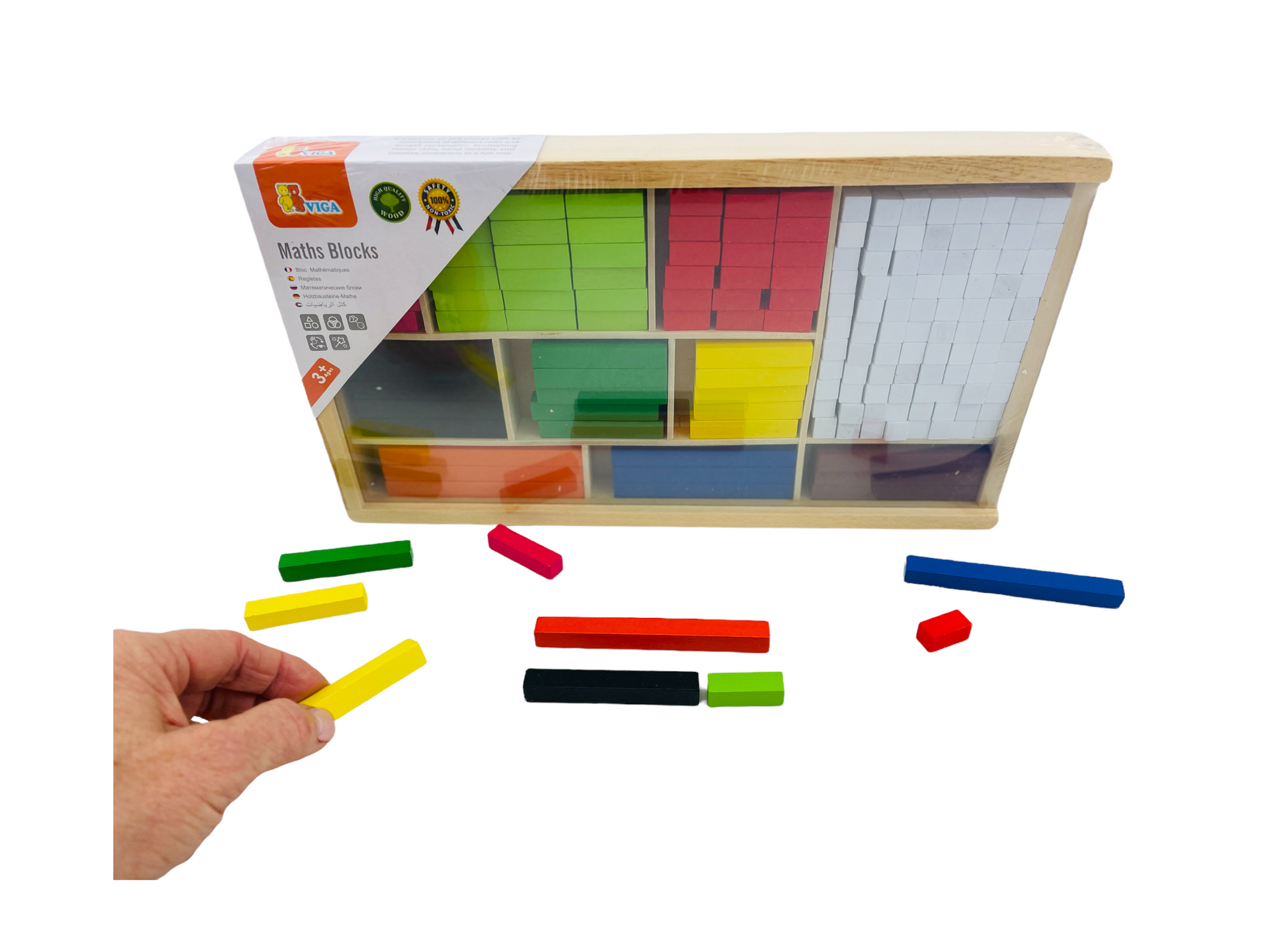VIGA Cuisenaire Rods