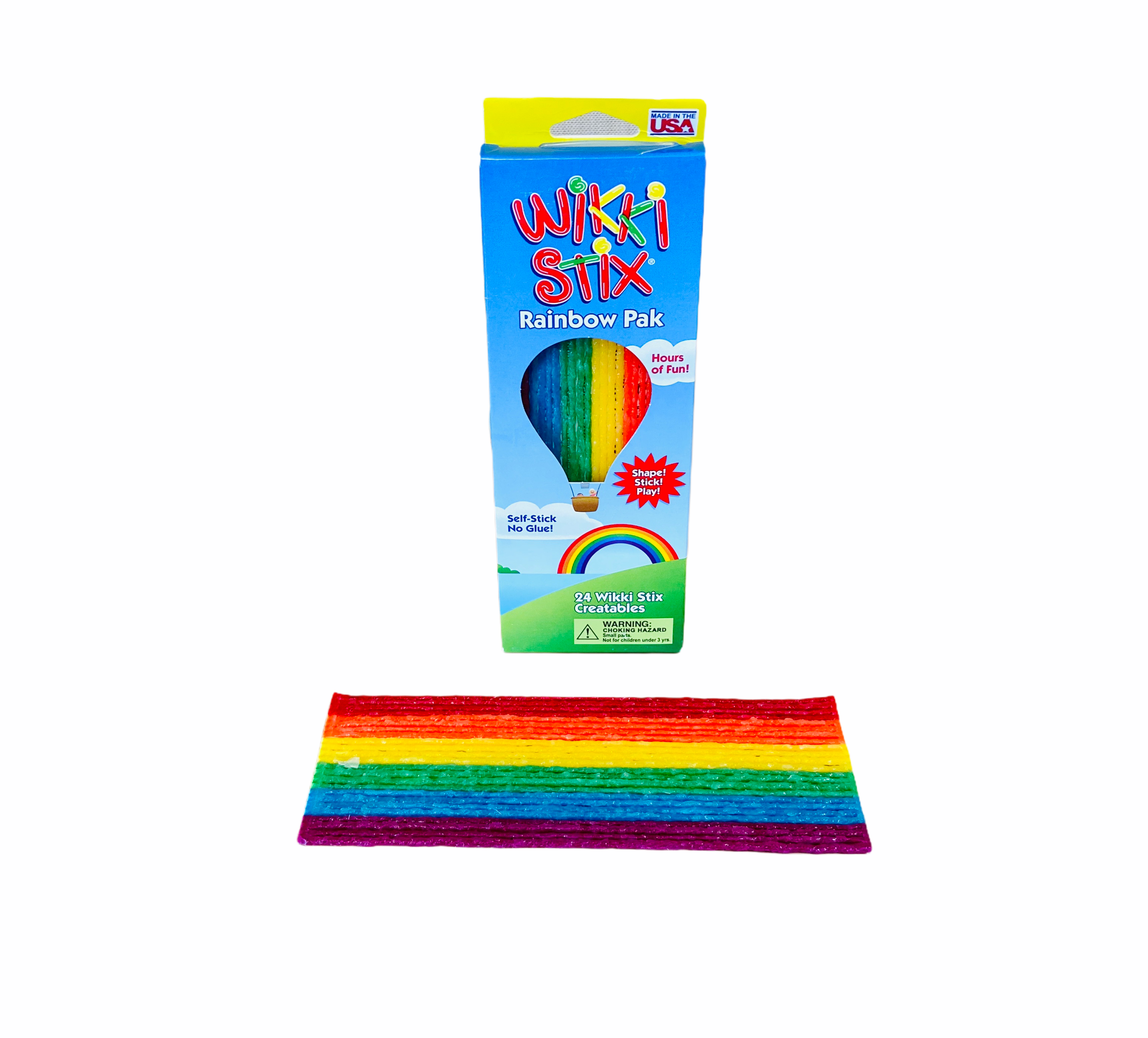 Wikki Stix Rainbow Pak - Best Arts & Crafts for Ages 3 to 10