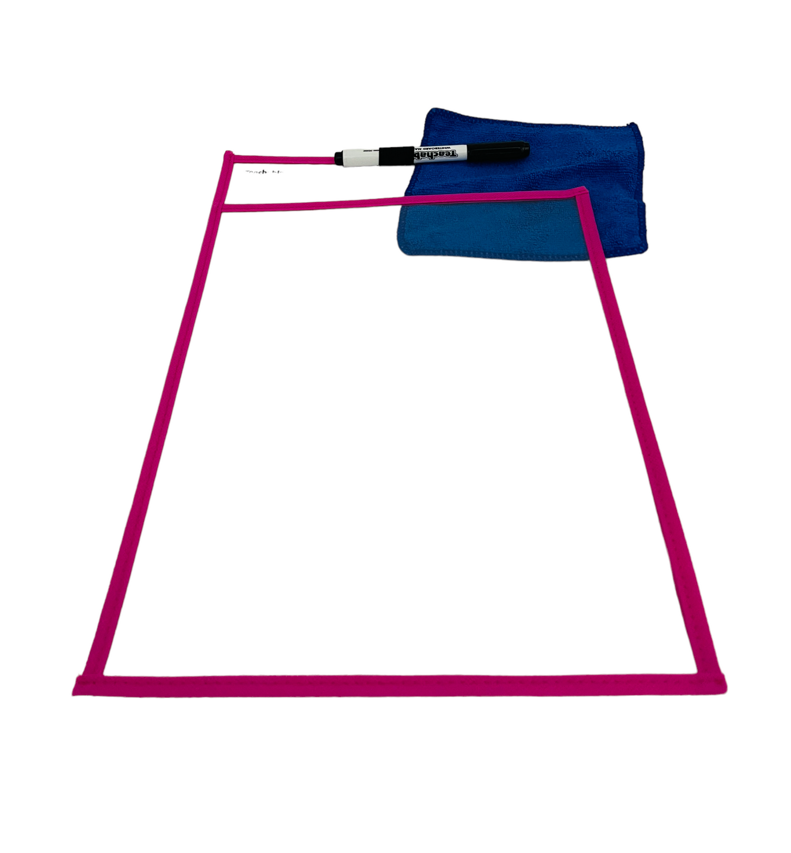 the red Write on - Wipe Off Sleeve