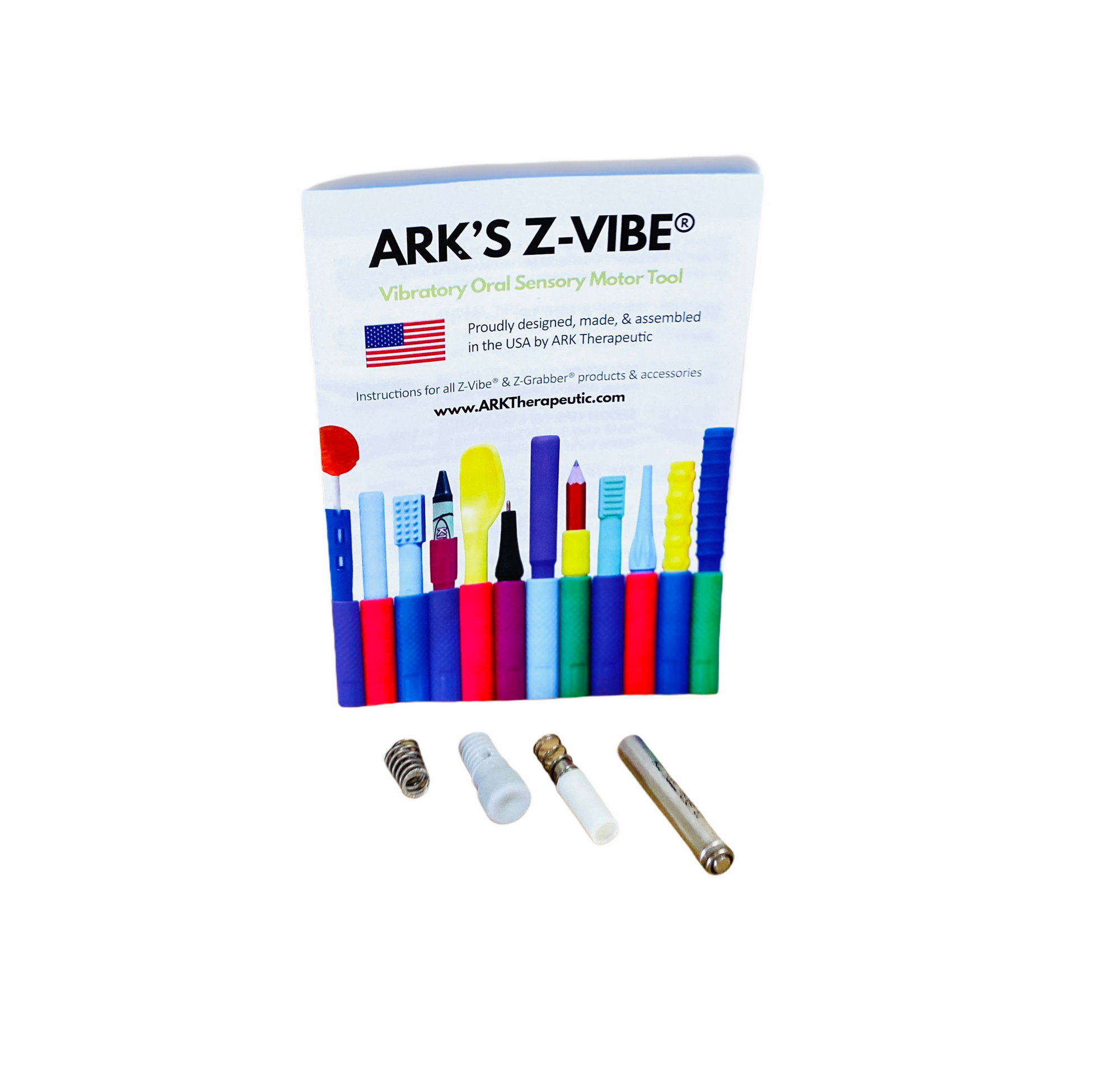 Ark Spare Parts Kit laid out in front of packaging on white background