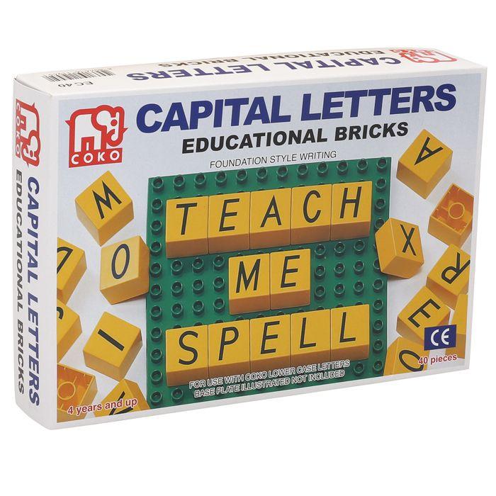 Coko Bricks Upper Case Letters