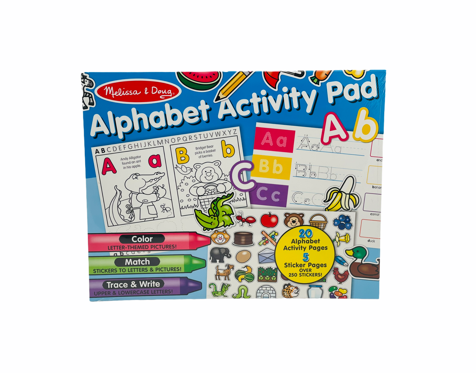 Melissa and Doug Alphabet Activity Pad