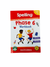 Phase 6 Workbook - Spelling with red boarder showing two boys jumping and playing together 