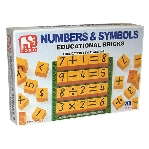 Coko Bricks Numbers & Symbols